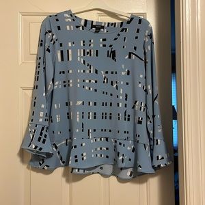 Alfani  Blue Top. Size Large.